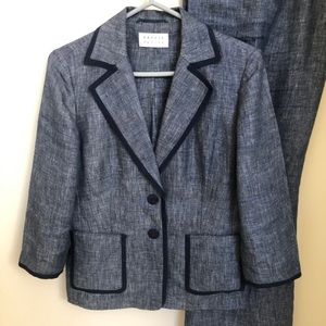 Linen Pant Suit by Précis Petite